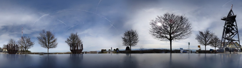 Spherical panorama Uetliberg